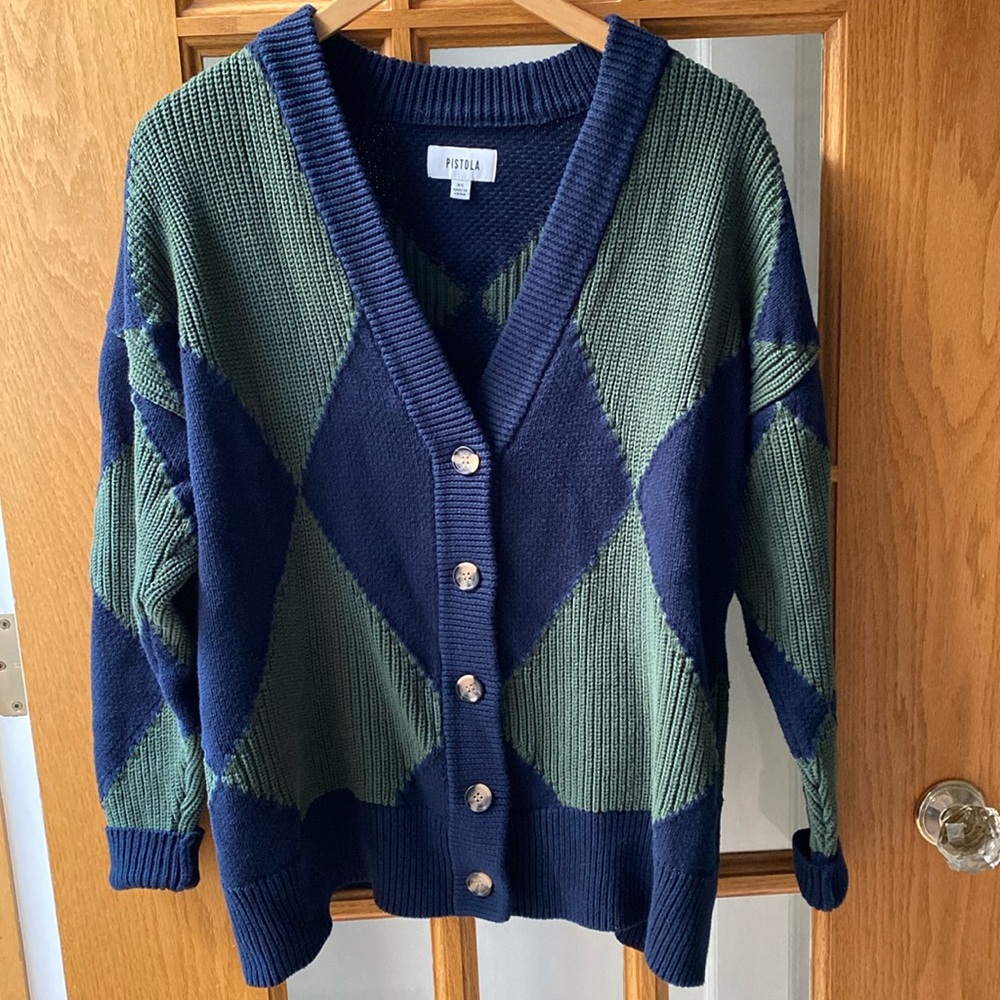Pistola diamond cardigan size xs